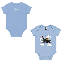Modré kojenecké body 12M